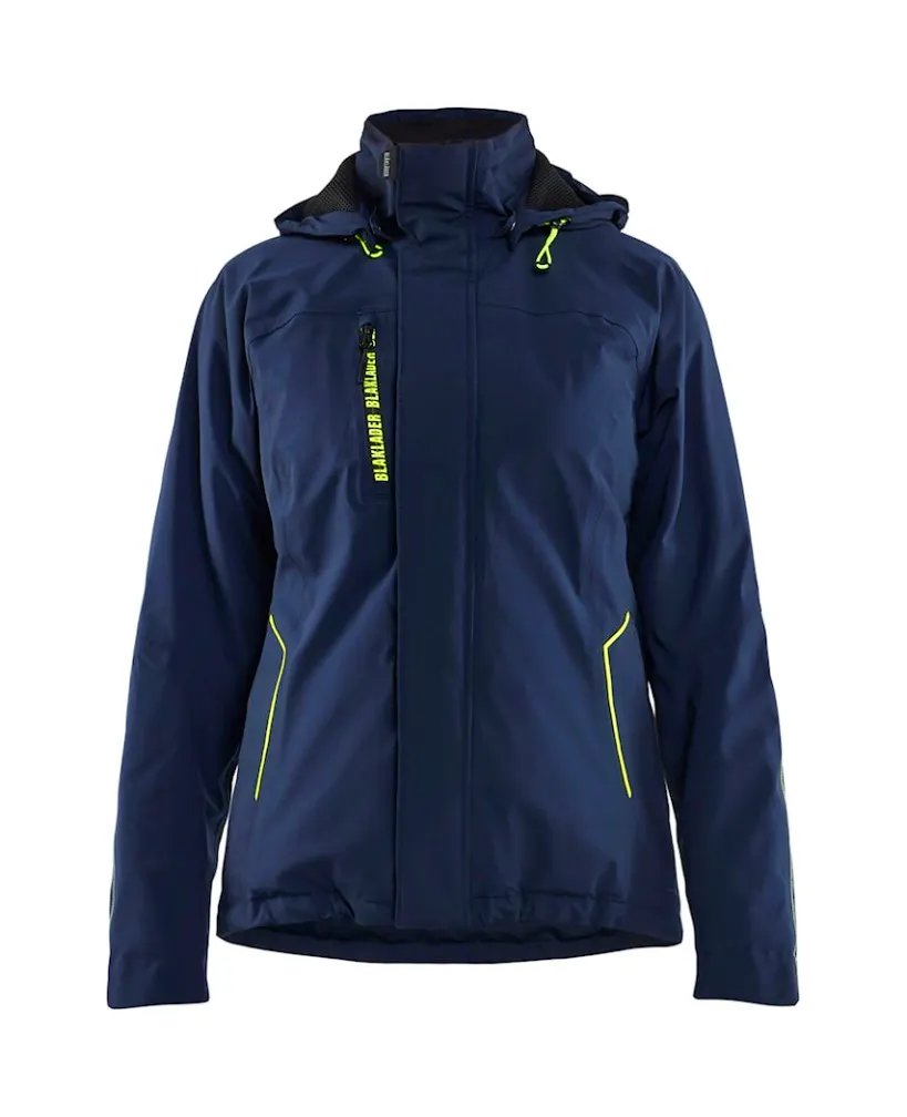 8833-Marine/High Vis Geel