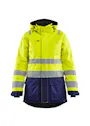Blaklader Dames Winterparka High Vis miniatuur