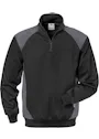 Fristads 7048 Sweater SHV Korte Rits UV-bescherming Skarup miniatuur