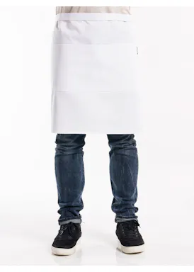 Chaud Devant Apron 3-pockets White