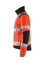 Blaklader 4888 Winddicht Fleecejack High Vis miniatuur