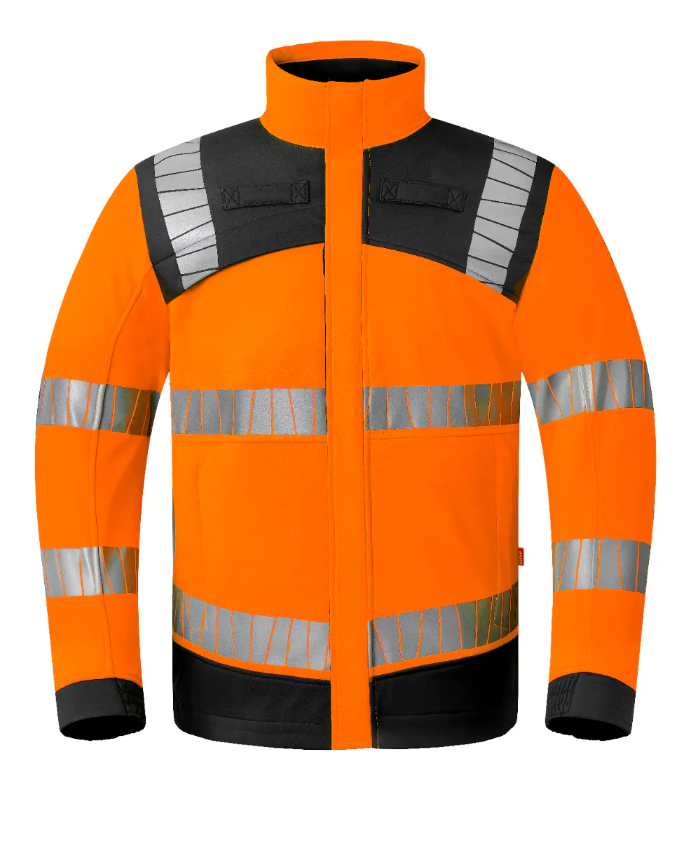 High Vis Oranje/Medium Grijs