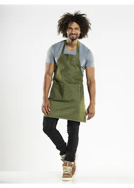 Chaud Devant Base Green Denim Short