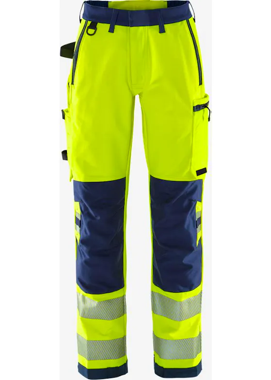 Fristads Stiby High Vis Green broek dames stretch klasse 2 2665 GSTP