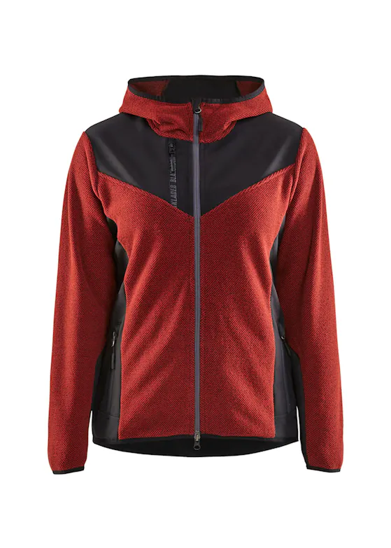 Blåkläder 5941 Gebreid Damesjack met Softshell