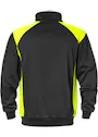 Fristads 7048 Sweater SHV Korte Rits UV-bescherming Skarup miniatuur