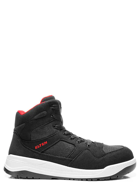 Elten Lakers Halfhoog ESD S1P Zwart