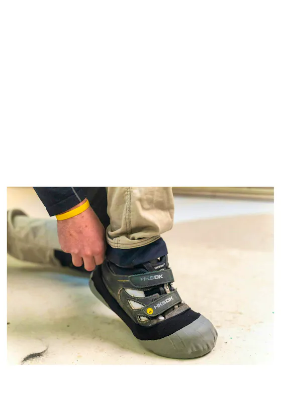 Safety2shoes re-usable antislip overschoen L/XL (42/48) grijs