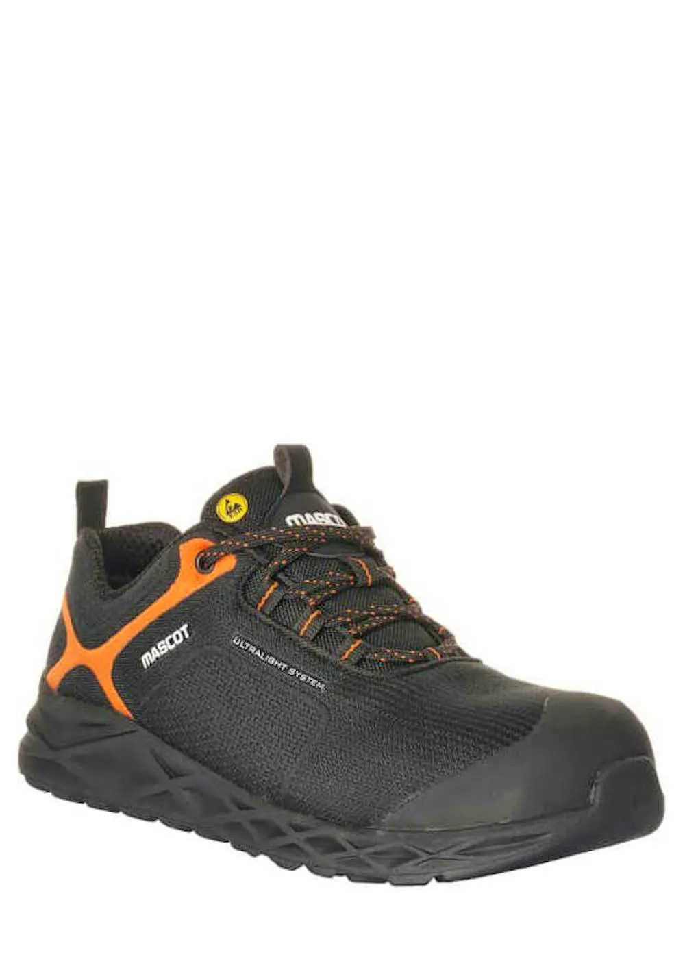 0914-Zwart/Hi-Vis Oranje