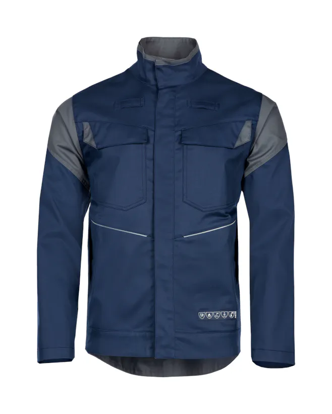 Marineblauw/grijs