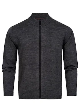 Greiff 6042 Vest Met Opstaande Kraag Regular Fit Essentials - Strick