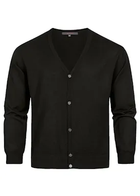 Greiff 6043 Vest Met V-Hals Regular Fit Essentials - Strick