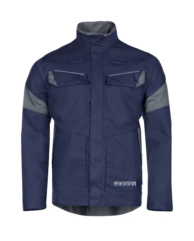 Marineblauw/grijs
