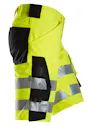 Snickers High-Vis Klasse 1 Stretch Korte Werkbroek 6136 miniatuur