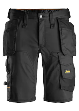 Snickers Workwear AllroundWork, Stretch Korte Broek met Holsterzakken 6141