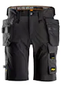 Snickers AllroundWork, 4-Weg Stretch Korte Broek met Holsterzakken 2.0 - 61751 miniatuur