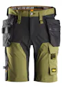 Snickers AllroundWork, 4-Weg Stretch Korte Broek met Holsterzakken 2.0 - 61751 miniatuur