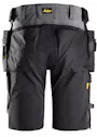 Snickers AllroundWork, 4-Weg Stretch Korte Broek met Holsterzakken 2.0 - 61751 miniatuur