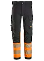 Snickers High-Vis Klasse 1 4-Way Stretch Werkbroek 6335 miniatuur