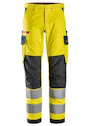 Snickers Stretch Werkbroek High-Vis Klasse 2 6368 miniatuur