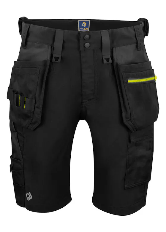 Projob Stretchshort met Spijkerzakken 5558 