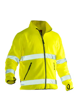 Jobman Hi-Vis Fleece Jacket 5502