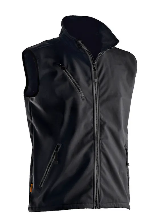 Jobman 7502 Light Softshell Vest Regular Fit Practical