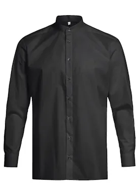 Greiff 6772 Overhemd Opstaande Kraag Regular Fit Essentials - Basic