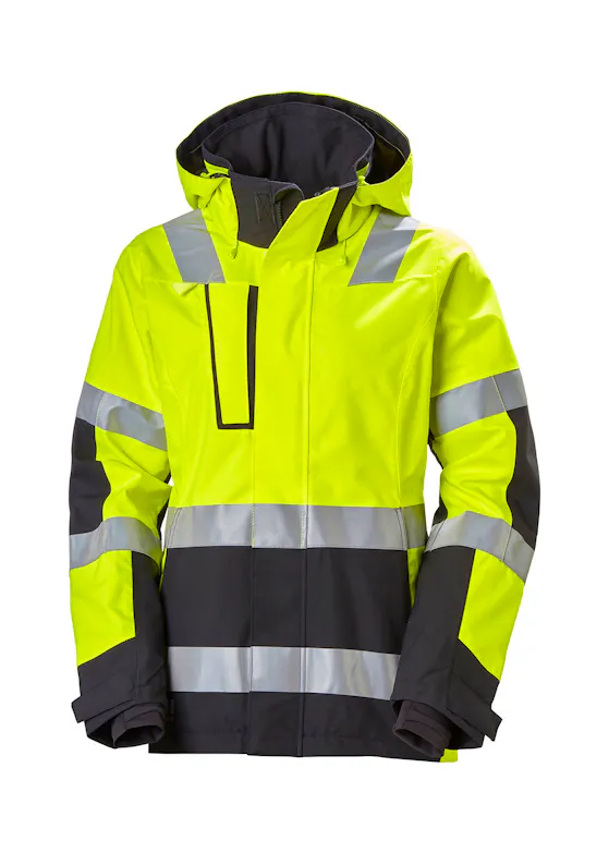 Helly Hansen Luna High Vis Waterproof Shell Jas Dames