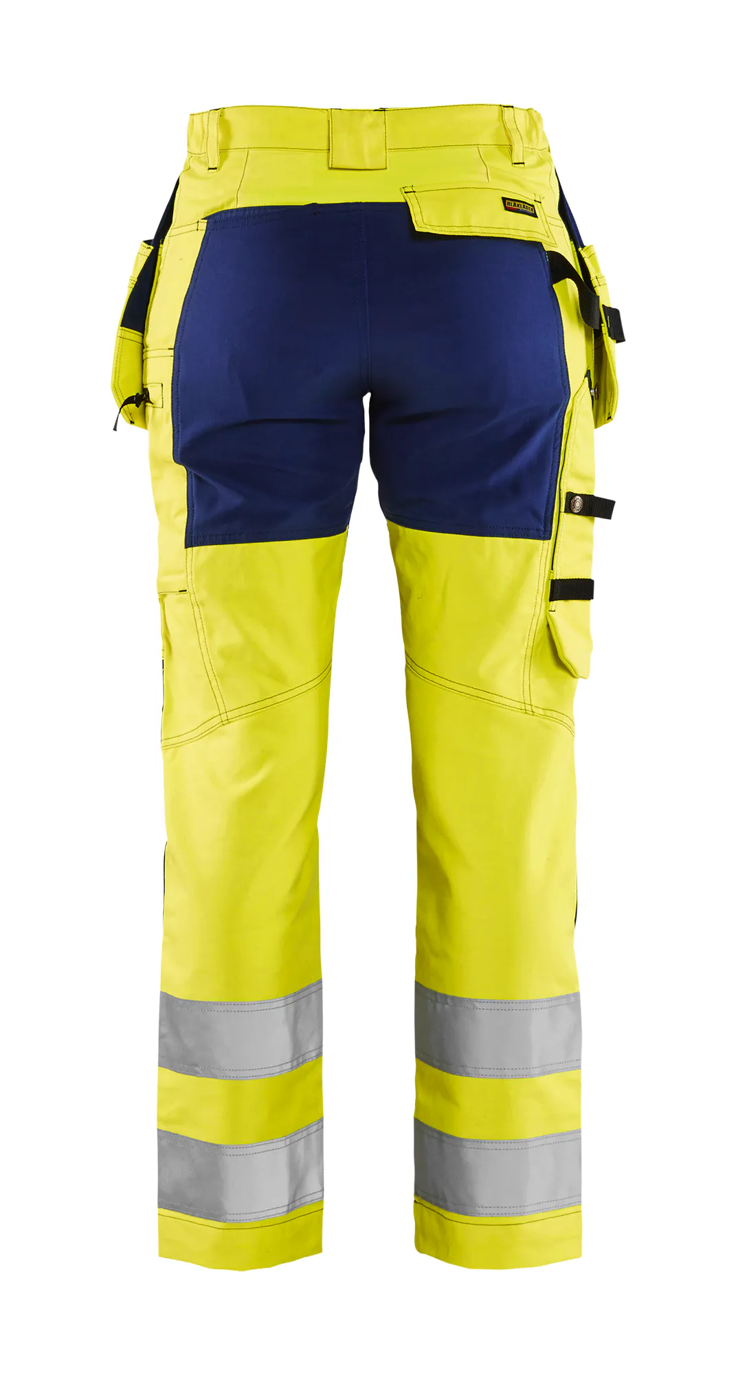 High Vis Geel/Marineblauw