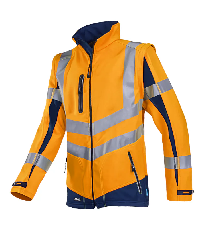 High Vis Oranje/Marineblauw