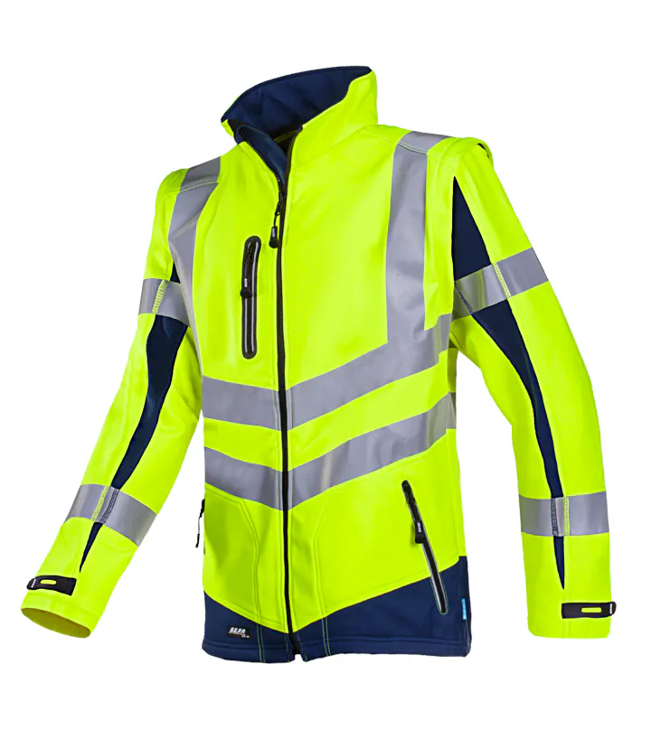 High Vis Geel/Marineblauw