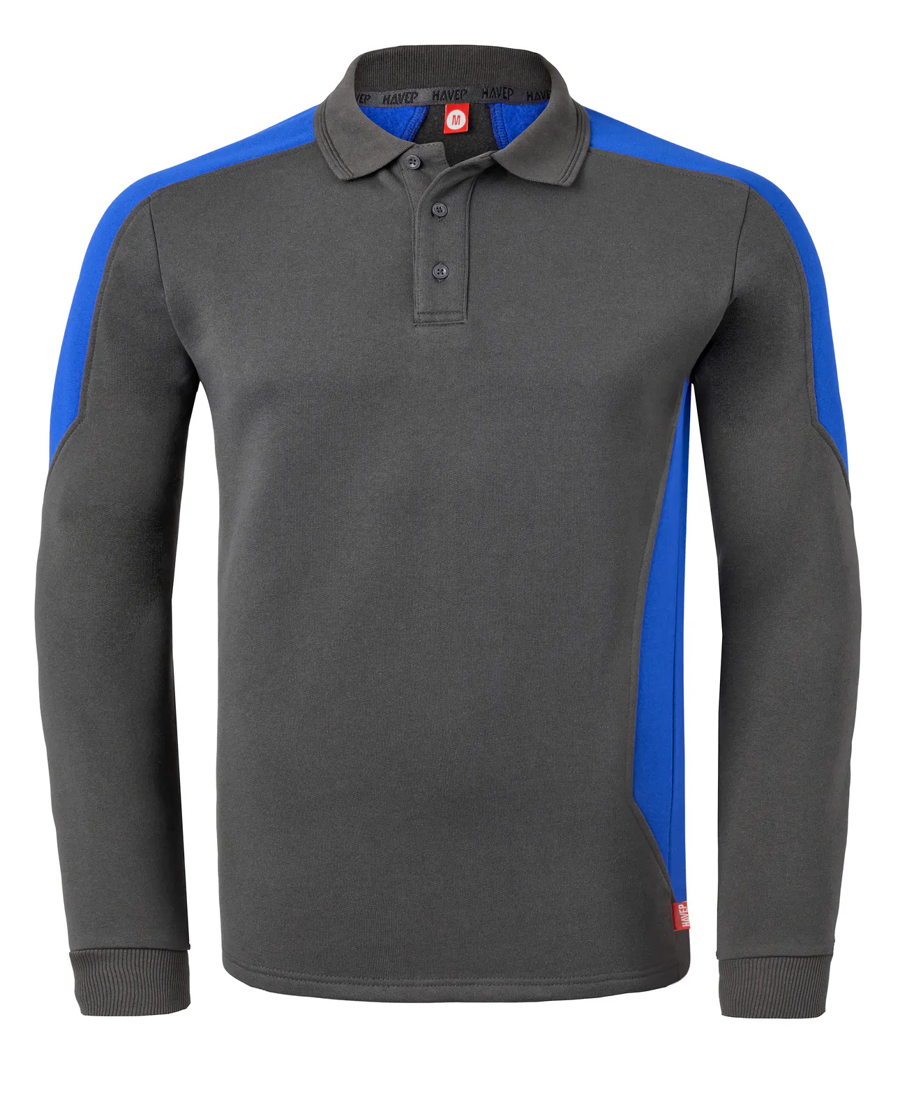 Charcoal/korenblauw