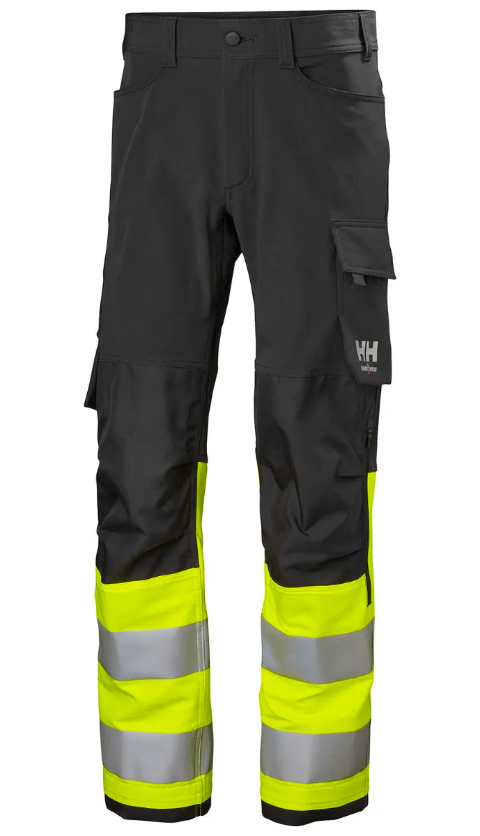 High Vis Geel/Medium Grijs