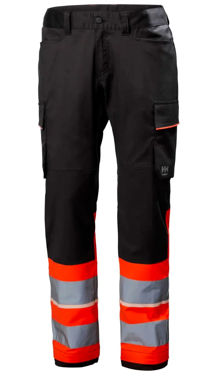 High Vis Rood/Zwart