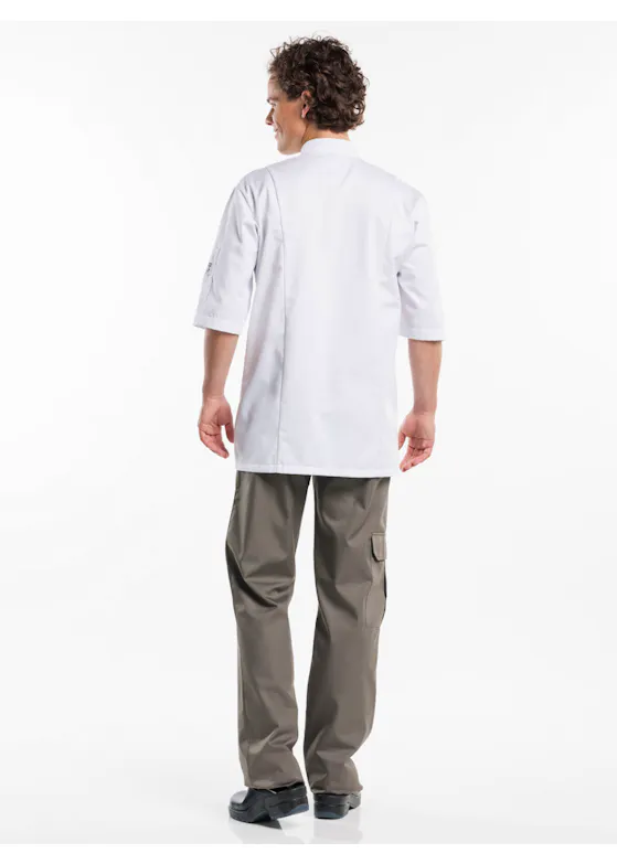 Chaud Devant Bacio Wit Short Sleeve Koksbuis