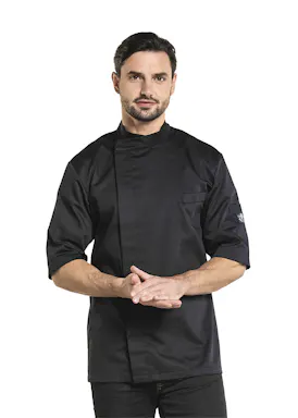 Chaud Devant Bacio Zwart Short Sleeve Koksbuis