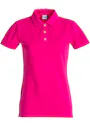 Clique 028241 Poloshirt Premium Stretch Regular Fit Dames miniatuur