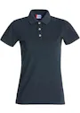 Clique 028241 Poloshirt Premium Stretch Regular Fit Dames miniatuur