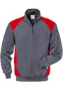 Fristads 7048 Sweater SHV Korte Rits UV-bescherming Skarup miniatuur