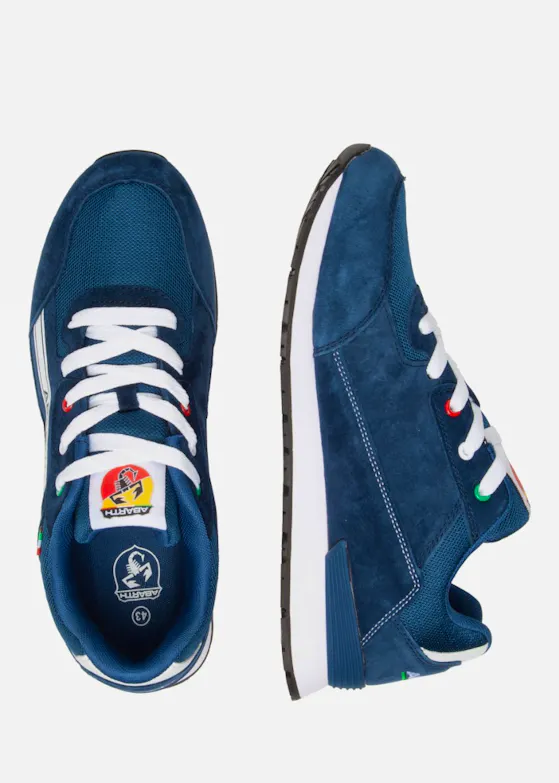 Abarth Competizione O2 Werksneaker Marineblauw