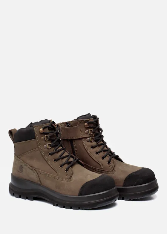 Carhartt Detroit 6" S3 Zip Boot Moss