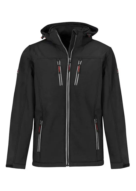 Storvik Clive Hooded Softshell Teddy Refl