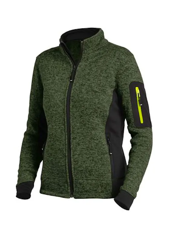 FHB Marieke Damesvest Tricotfleece