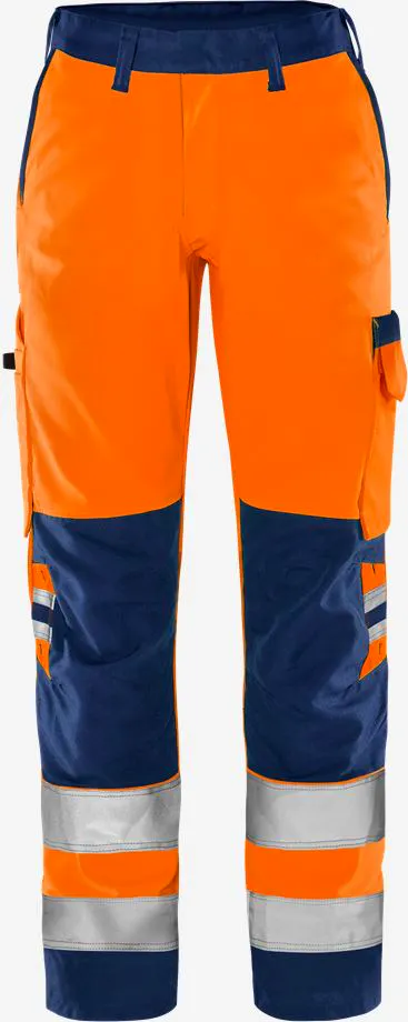 271-Hi-Vis Oranje/Marineblauw