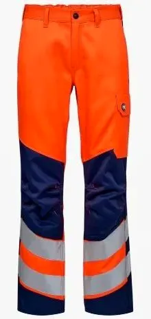 Oranje/marineblauw