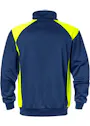Fristads 7048 Sweater SHV Korte Rits UV-bescherming Skarup miniatuur