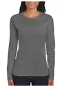 ##Gildan SoftStyle LS Body Fit Dames T-shirt miniatuur