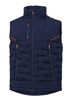 Delta Plus Gilet Donsjas Uit Twee Gelamineerde Polyesterlagen Regular Fit