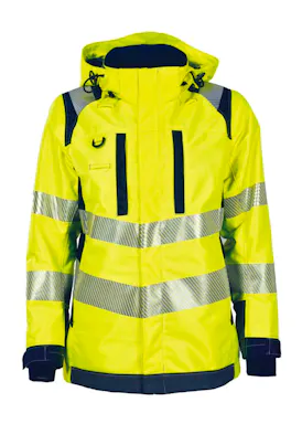 Tranemo Hi-Vis Dames Shell Jack Shell FR